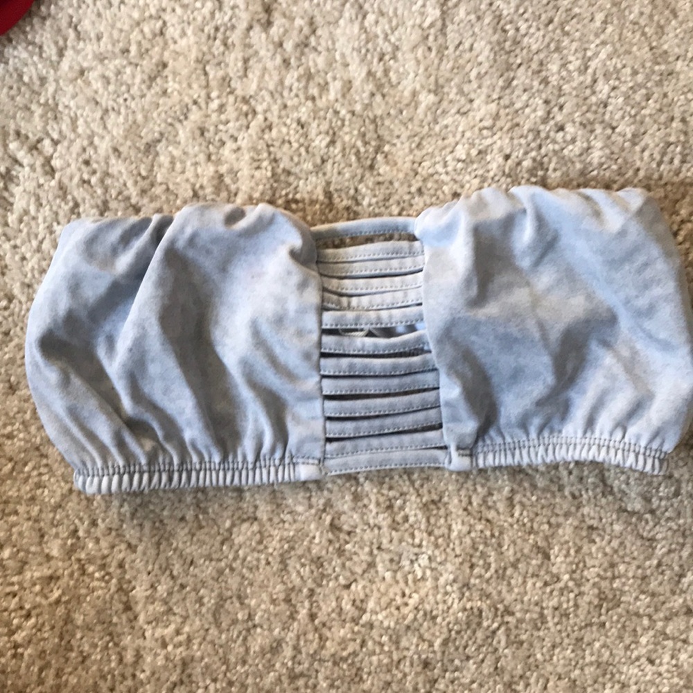 Brandy Melville strapless bikini top